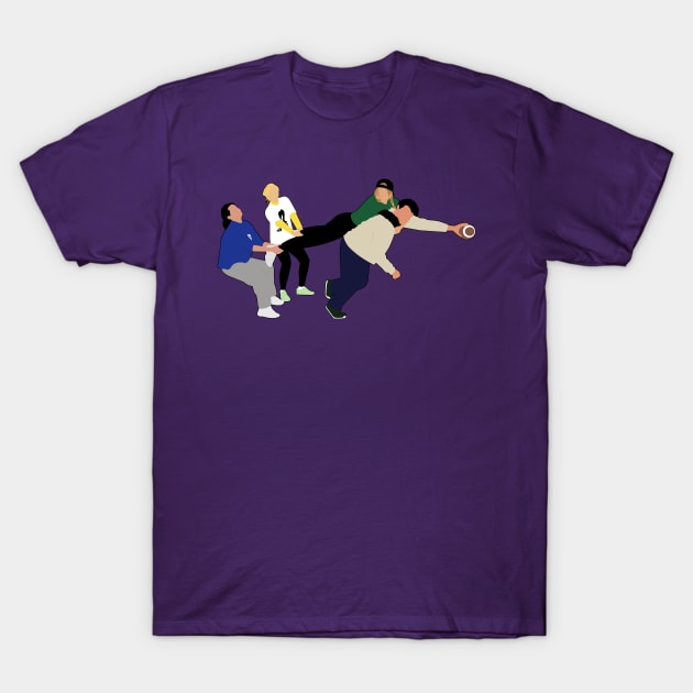 The One With the Football by doctorheadly T-Shirt by doctorheadly